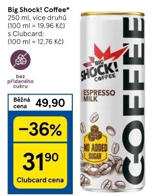 Ledová káva Coffee Big Shock
