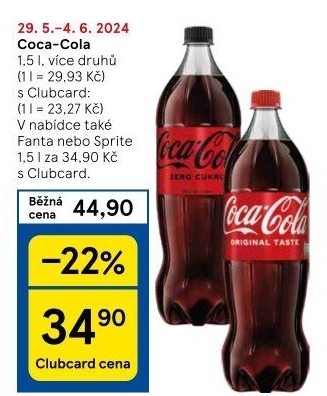 Limonáda Coca Cola