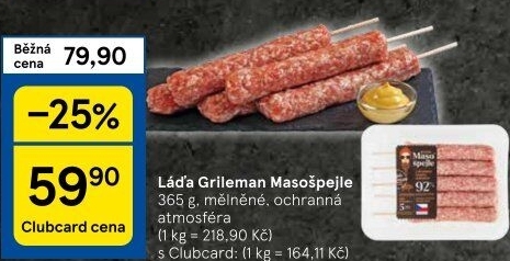Masošpejle Láďa Grileman Kostelecké uzeniny