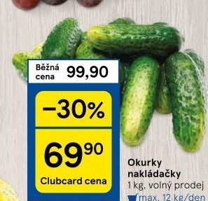Okurky nakládačky
