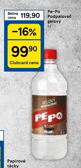 Podpalovač gelový Pe-Po