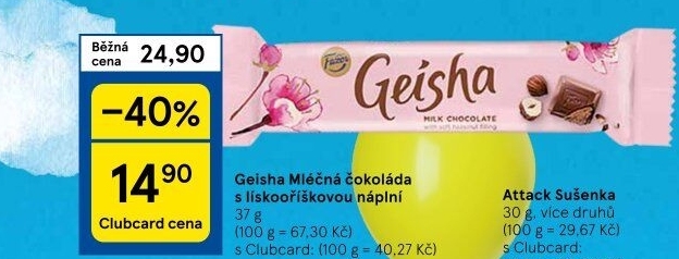 Tyčinka Geisha