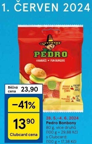 Želé bonbony Pedro