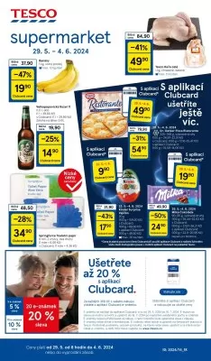 akční leták Tesco 29.5.2024-4.6.2024