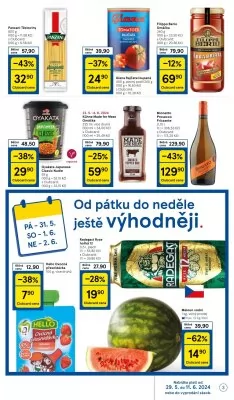 akční leták Tesco 29.5.2024-4.6.2024