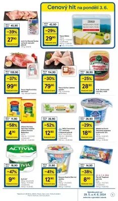 akční leták Tesco 29.5.2024-4.6.2024