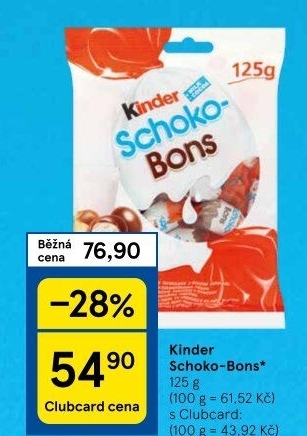 Bonbony Schokobons Kinder