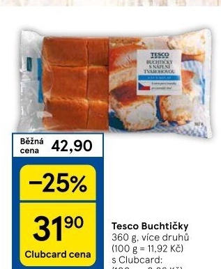 Buchtičky české Tesco