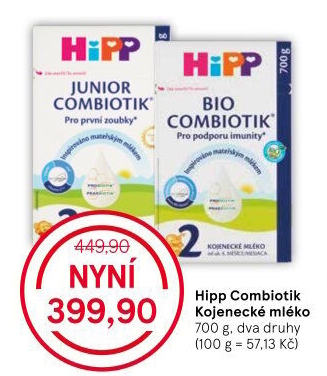 Kojenecká výživa Combiotik Hipp