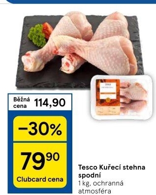 Kuřecí stehna Tesco
