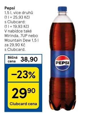 Limonáda Pepsi