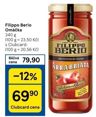 Omáčky Filippo Berio