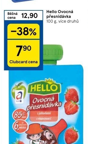 Ovocná kapsička Hello