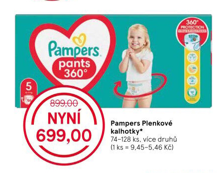 Pleny dětské Pampers Pants