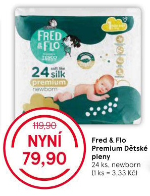 Pleny dětské Premium Fred&amp