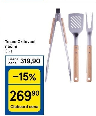 Sada grilovacího náčiní Tesco