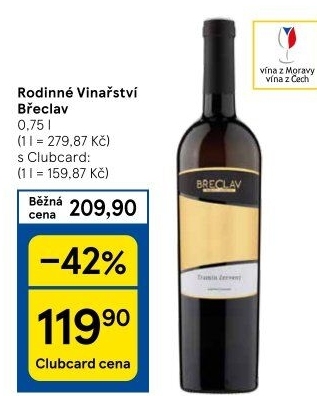 Vína Vinařství Břeclav