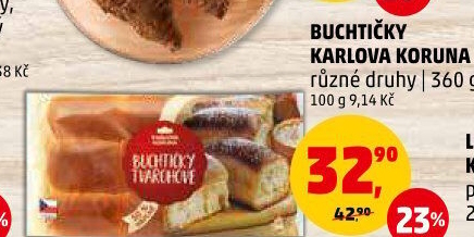 České buchtičky Karlova Koruna