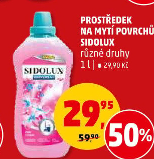 Čistič na podlahy univerzální Sidolux