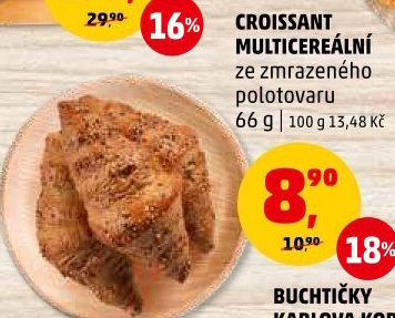 Croissant multicereální