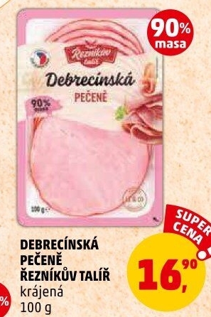 Debrecínská pečeně Řezníkův talíř