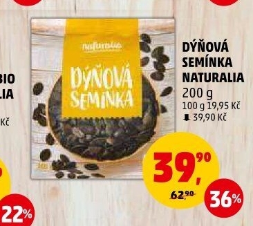 Dýňová semínka Naturalia