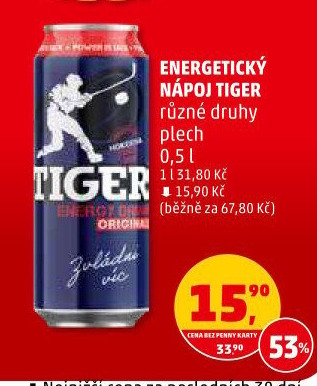 Energetický nápoj Tiger