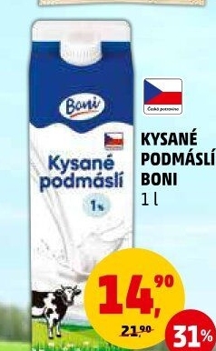 Nápoj podmáslí kysané Boni