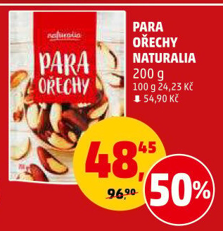 Para ořechy Naturalia