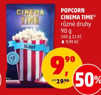 Popcorn do mikrovlnky Cinema Time