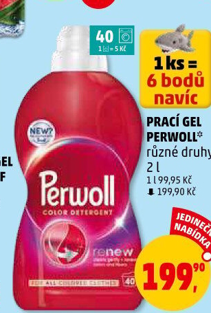 Prací gel Perwoll