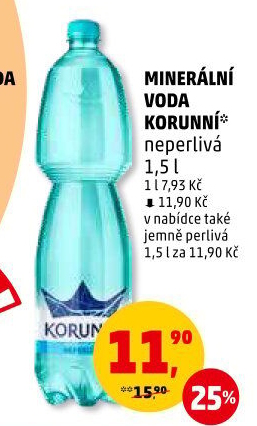 Přírodní voda Korunní