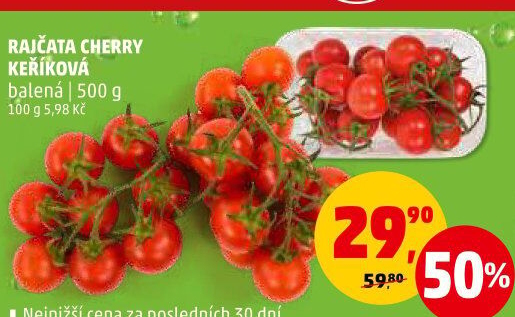 Rajčata cherry keříková