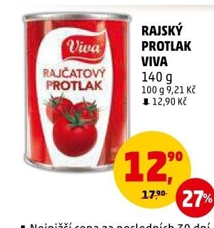 Rajčatový protlak Viva