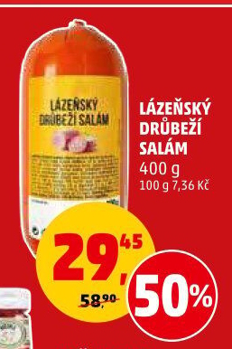 Salám drůbeží lázeňský