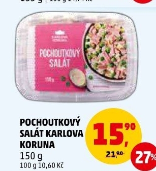 Salát pochoutkový Karlova Koruna