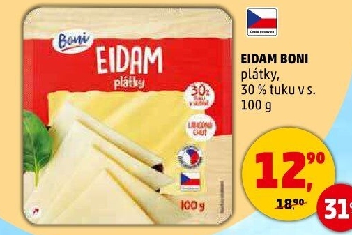 Sýr Eidam 30% Boni
