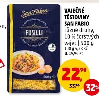 Těstoviny San Fabio