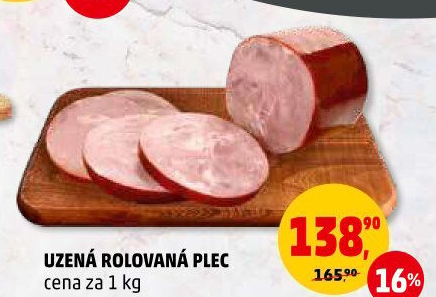 Uzená rolovaná plec