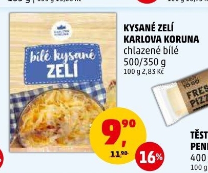 Zelí bílé kysané Karlova Koruna