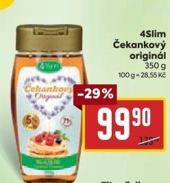 Čekankový sirup 4Slim