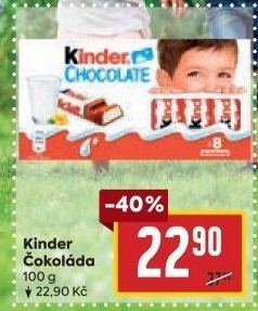 Čokoládky Kinder