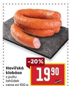 Havířská klobása