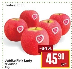 Jablka Pink lady