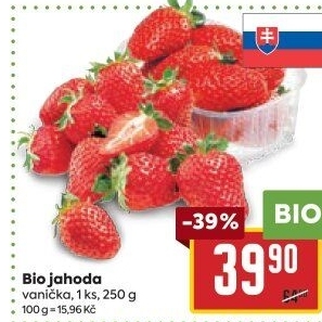 Jahody bio