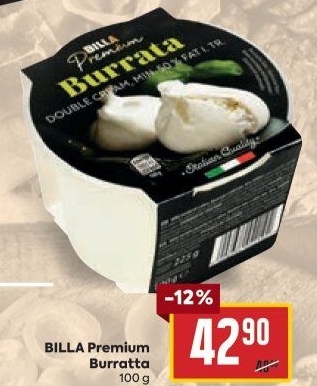 Sýr Burratta Billa Premium
