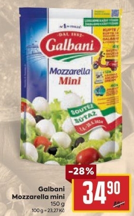 Sýr Mozzarella Galbani mini