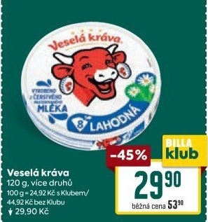 Sýr tavený Veselá kráva
