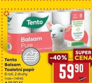 Toaletní papír 3vrstvý Tento