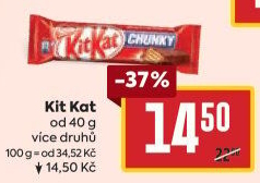 Tyčinka Kit Kat Nestlé